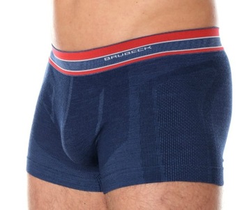 TERMOAKTYWNE BOKSERKI MAJTKI BRUBECK MĘSKIE CIEPŁE WEŁNIANE NA NARTY -XL