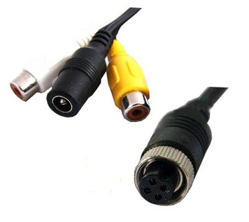 Kabel przewód przejściówka 4PIN na RCA CHINCH
