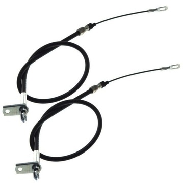 2x MERCEDES 190 W201 W124 LINKA HAMULCA RĘCZNEGO