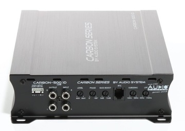 Аудиосистема Carbon 500.1D Моноблочный автомобильный усилитель 500 Вт + пульт RTC