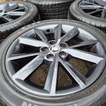 LETNÍ KOLA 16' SKODA FABIA PRAKTIK RAPID VW POLO SEAT IBIZA 215/45 R16 5X100
