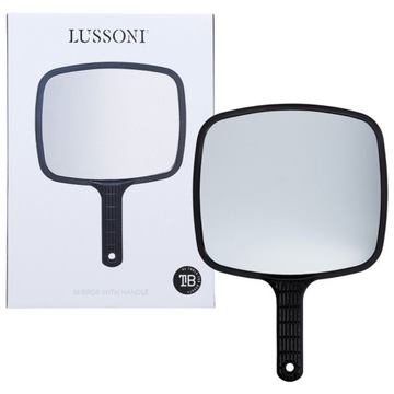 LUSSONI MAKEUP LUSTERKO Z RĄCZKĄ CZARNE