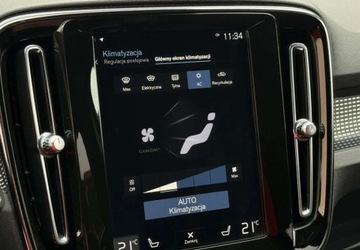 Volvo XC40 Crossover 2.0 T5 247KM 2018 Volvo XC 40 Salon PL FV23 RDesign Panorama Martwe Pole CarPlay AndroidAuto, zdjęcie 15