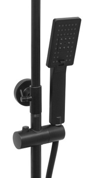 ТЕРМОСТАТИЧЕСКИЙ ДУШ FACTOR, ЧЕРНЫЙ ДОЖДЕВОЙ ДУШ, ДУШЕВОЙ НАБОР