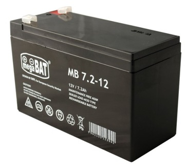 Akumulator AGM MB 7.2-12