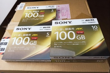SONY BD-RE XL100GB x2 Возможность печати*перезаписи*