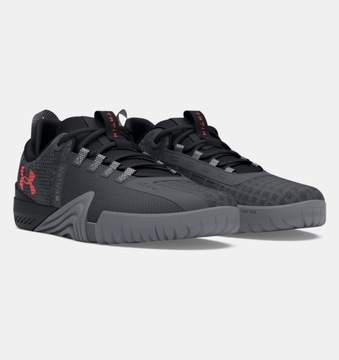 Under Armour Buty Ua Tribase Reign 6 Q1 3027352-400 Gray Void/Pitch Gray/Ru