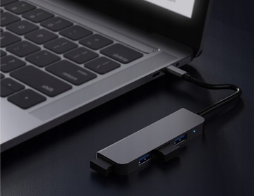 Адаптер Thunderbolt 3 USB-C 3.1 4x USB для MacBook