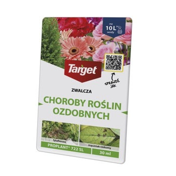 Proplant 722SL grzybobójczy zwalcza choroby roślin ozdobnych 30ml Target