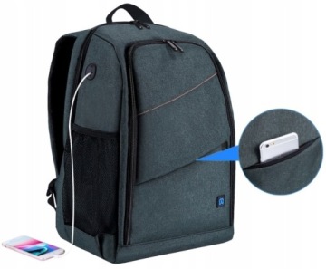 ВМЕСТИТЕЛЬНЫЙ РЮКЗАК PULUZ ФОТОАППАРАТ КАМЕРА ПУТЕШЕСТВИЯ CANON NIKON SONY СУМКА