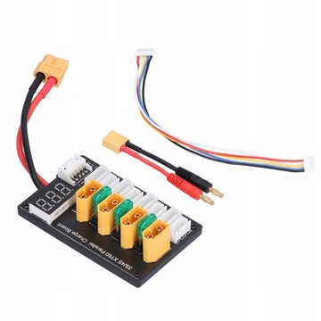 Зарядная плата 3S/4S XT60, 20 А, дисплей цикла
