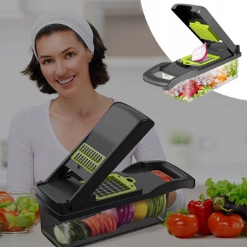 ТЕРКА-РЕЗКА ДЛЯ ОВОЩЕЙ ФРУКТОВ 13 В 1