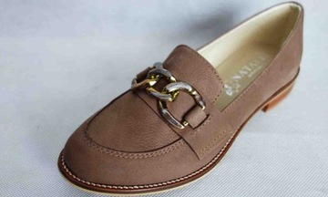 ex_pl Распродажа КОЖАНЫЕ мокасины BROWN FLAT OBC