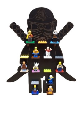NINJA M na ludziki Lego półka