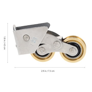 ЗАМЕННЫЙ КОМПЛЕКТ КОЛЕС ДЛЯ РАЗДВИЖНЫХ ДВЕРЕЙ, РОЛИК РЕМНЯ