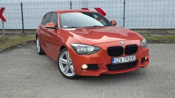 BMW Seria 1 F20-F21 Hatchback 5d 118i 170KM 2012 BMW Seria 1 Rudy niemiec z eM Pakietem 1.6 Benzyna 170KM
