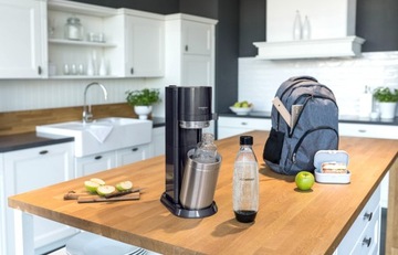САТУРАТОР SODASTREAM DUO ЧЕРНЫЙ НАБОР 2 БУТЫЛКИ