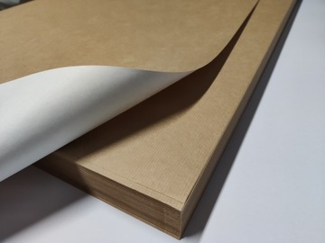 Papier samoprzylepny ekologiczny kraft Eko A4 100a