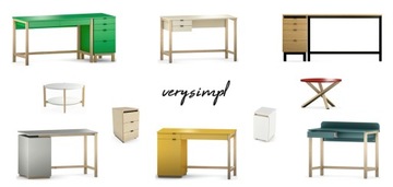 K-DES5 - ТУДОМ-СТОЛИК, КОНСОЛЬ НА ДЕРЕВЯННЫХ НОЖКАХ