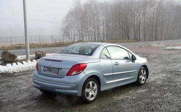 Peugeot 207 CC 1.6 VTi 120KM 2010 Peugeot 207 CC 1.6 120KM Kabriolet Zarejestrowany Klima Grzane fotele 1.6, zdjęcie 14