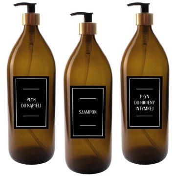 Косметические наклейки-этикетки для косметического мыла-шампуня 16шт 6,5х10см