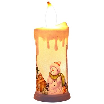 Boże Narodzenie Halloween Światło świec LED
