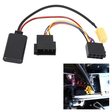 Car Bluetooth Aux Mini 6pin Adapter kabla dla Fiat Grande Punto Alfa Romeo