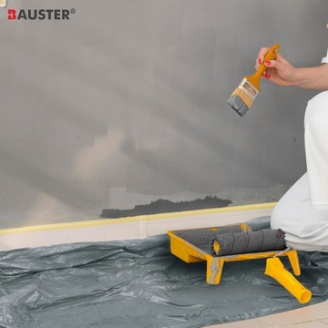 10x ЗАЩИТНАЯ ФОЛЬГА 4x5м ОЧЕНЬ ТОЛЩАЯ 0,04 (красная) ПОКРАСКА 20м²