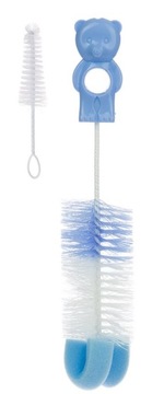 Щетка для бутылок с губкой