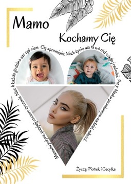 Plakat Dzień Mamy, Taty, Babci, Dziadka A3 + Anty