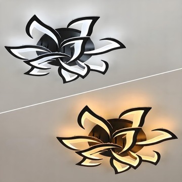 Светодиодная лага Lotos 10 кольца люстра 100 Вт потолка с пультом дистанционного управления