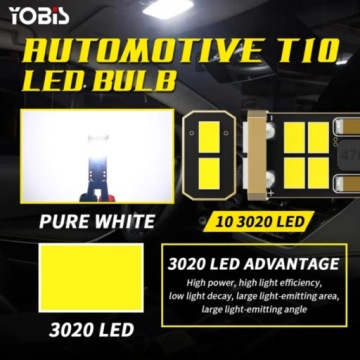 Светодиодная лампа T10 3020 SMD W5W