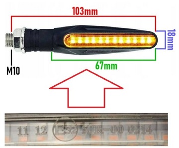 СВЕТОДИОДНЫЕ НАПРАВЛЕНИЯ Динамические плавающие ОДОБРЕНИЕ E32 Указатели поворотов