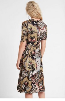 Платье с рисунком DESIGUAL CHRISTIAN LACROIX 36 S E27