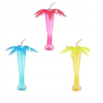 3 kolory Palm Tree Yard Cup Summer Beach Kids