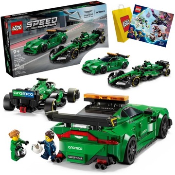 LEGO Speed Champions 76925 Aston Martin i AMR23 + TORBA + KATALOG