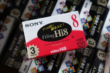 КАССЕТА ДЛЯ КАМЕРЫ Hi8 Digital8 SONY FILING P6-120HMP 120 мин.