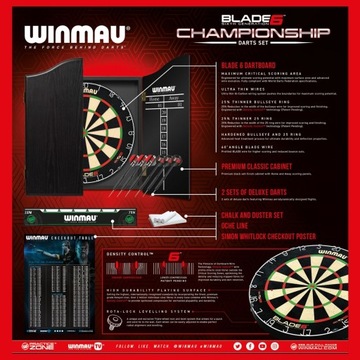 Набор для дартс Winmau Blade 6 Championship