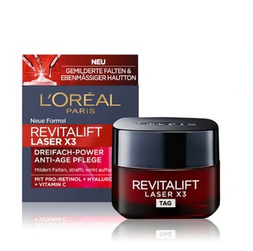 Loreal Paris Krem do twarzy Revitalift Laser na dzień 50 ml