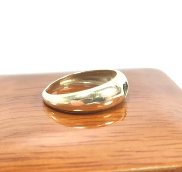 УНИКАЛЬНОЕ ЗОЛОТОЕ КОЛЬЦО С ЦИРКОНИЕМ 1,53Г P585 R14