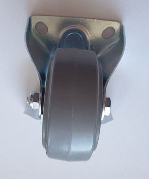 Zestaw 80 mm 4 szt guma koło MOCNE 550 KG kulkowe