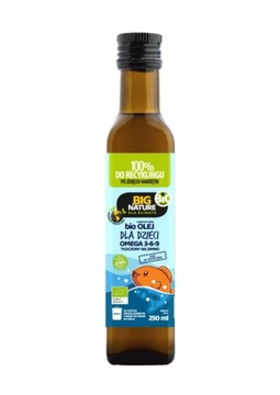 Olej DLA DZIECI Omega 369 BIO tłocz.na zimno 250ml