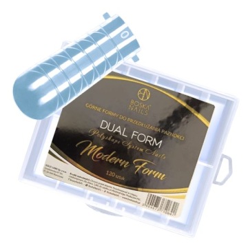 Шаблоны для наращивания ногтей Boska Nails Forms MODERN DUAL FORM 120 шт.