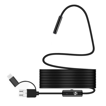 ЭНДОСКОПНАЯ КАМЕРА 6xLED осмотр ПК ANDROID
