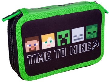 PIÓRNIK szkolny ASTRA trzykomorowy MINECRAFT NEW