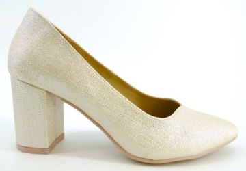 KRZYŚ BUT POLSKIE CZÓŁENKA DAMSKIE ZŁOTE R40