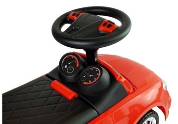 WADER Jeździk SuperCar5 звук Pchacz Auto Red