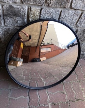 Kare Design круглое настенное зеркало 100см