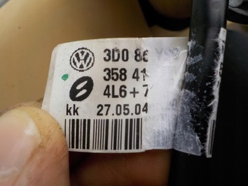 3D2857511AC ZRCÁTKO ZPÁTEČNÁ FOTOCHROM VW PHAETON