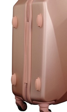 ЭЛЕГАНТНЫЙ НАБОР ДОРОЖНЫХ ЧЕМОДАНОВ 5 В 1 ЛЕГКИЙ ПРОЧНЫЙ 2 ПУТЕВКИ 3 ЧЕМОДАНА